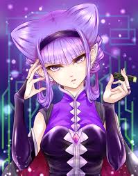 Hugtto Precure Precure Magical Girl Anime Purple Art Pretty Cure