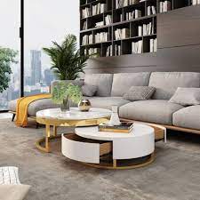 It must be positioned close enough to get useful, somewhere you and your guests can put a glass or. Casa Padrino Luxury Coffee Table Set White Gold 2 Round Living Room Tables Living Room Furniture Luxury Quality