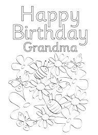 To your grandmother, a personalized birthday card sent from your heart is treasure. Easy Happy Birthday Grandma Drawings Novocom Top