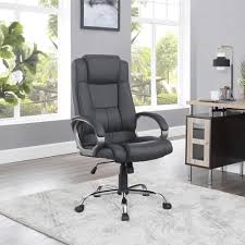 Naomi Home Halle High Back Executive Office Chair Executive Office Chairs Window Grill Design Modern Modern Window Grill