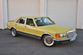 Image result for Sun Yellow 1980 Mercedes