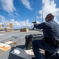 U.S. Army Pvt. Levi Engle, left, and U.S. Army Pfcs.