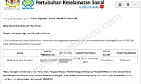 For more information and source,. Latihan Industri Di Perkeso Youthayuju