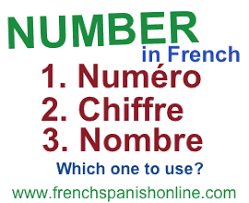 1 2 3 4 5 6 7 8 9 10 Words Number In French 3 Words Chiffre 0 1 2 3 4 5 6 7 8 9 Nombre 10 11 Etc You Use Chiffres To Make Nombres Learn French Free French Lessons French Language