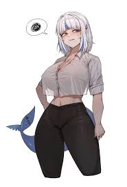Futa Gawr Gura hentai ocean depths
