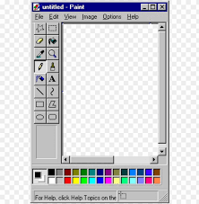Https Toppng Com Uploads Preview Microsoft Paint Transparent Image Vaporwave Windows 95 11562854537siajnfq In 2020 Microsoft Paint Window Painting Aesthetic Template