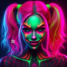 Harley Quinn and Joker psycho world