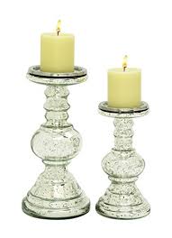 Maybe you would like to learn more about one of these? Umac Set Of 2 Silver Mercury Glass Pillar Candle Holders Candlesticks 12 Inches And 9 Inches High Buy Online In Aruba At Aruba Desertcart Com Productid 61555004