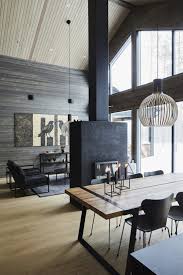 Inspiration For A Modern Log House Honka Log Home Interior Modern Cabin Interior Log Home Interiors