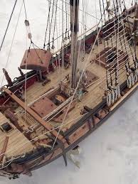 Scale Model Of A Ship Deck Tekne Yapimi Tekne Gemi