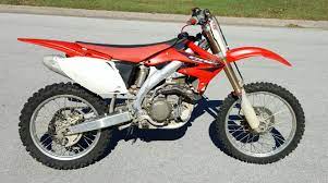 2005 Honda Crf 450r Motocross Motorcycle Bike