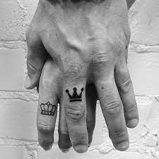 Matching Crown Tattoos 2018 Crown Tattoo Men Finger Tattoos For Couples Small Tattoos For Guys