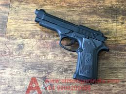 When pulled back, the switch on the side of the gun functions just like a real hand gun. Beretta 9mm Black Cigarette Lighter Replica Gun Airsoft Gun India
