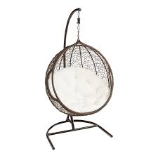 Bird Cage Swing Chair Gold Swingasan Crazy Weave Mocha Hanging Chair Pier 1 In 2020 Hanging Chair Swinging Chair Egg Swing Chair