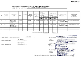 Pelaksanaan emateks di semua sekolah. Kew Pa1 Borang Laporan Penerimaan Aset Alih Kerajaan