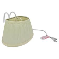 Rosalind Wheeler 5 5 H X 8 W Linen Drum Lamp Shade Clip On In Cream Wayfair