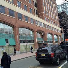 Connect with nj transit trains and buses; Marsh Mclennan 121 River St