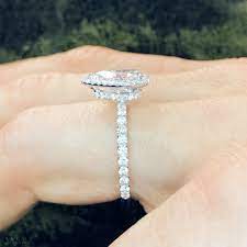 Hidden Halo Engagement Ring Ascot Diamonds Pear Engagement Ring Best Engagement Rings Engagement Ring Shapes
