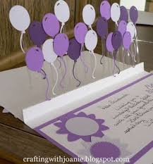 Align your selected die so part of the die extends over the folded edge of the card, and will not cut through the card. Crafting With Joanie How To Make A Pop Up Balloon Card Birthday Cards Diy Handmade Birthday Cards Birthday Cards