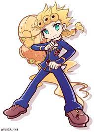 puyo puyo styled giorno gold experience pixiv akizuki vento aureo イラスト ジョジョ アニメ