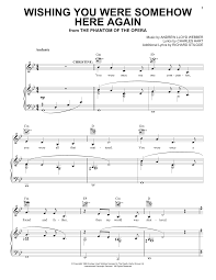 The arrangement code for the composition is vlnsol. Andrew Lloyd Webber Wishing You Were Somehow Here Again From The Phantom Of The Opera Sheet Music Download Pdf Score 416953