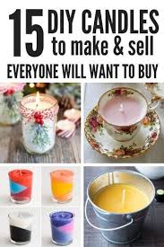 To prevent your wick from swaying in the melty wax, you need to secure it in place. Crafts That Make Money Start A Candle Business From Home Mason Jar Crafts Diy Sell Diy Diy Soy Candles