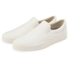 Water Repellent Organic Cotton Slip On Sneakers Mens 27cm