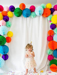 Isla S Confetti Filled First Birthday Party Project Nursery Rainbow Birthday Party First Birthday Parties Confetti Party