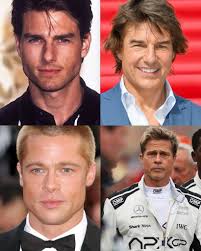 Yaşlarına Göre Hala Genç Duran 2 Efsane: Tom Cruise ve Brad Pitt Tom  Cruise: 62 Yaşında Brad Pitt: 61 Yaşında
