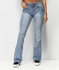 Almost Famous Light Wash Flare Jeans