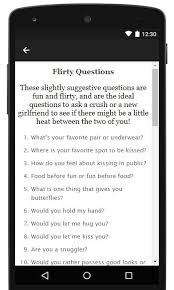 Here are 153+ flirty questions to ask a guy that just might come in handy! Flirty Question To Ask A Girl For Android Apk Download