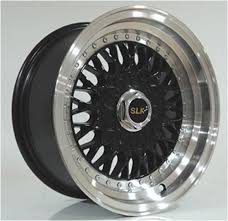 Slk Slk 1308 7x14inc 4x100 108 Black Machined Bbs Celik Jant