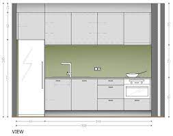 A long island houses a sink, keeping the work triangle compact, and holds additional storage. Eine Kuche Kabinett Kuchenmobel Uberprufen Sie Mehr Unter Http Loungemobel Com 28837 Eine Kueche Kab Kitchen Layout Plans One Wall Kitchen Basement Kitchen