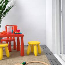 Ikea mammut kinderstuhl stuhl sitz kinderzimmer kindermöbel weiß neu & ovp. Mammut Kinderhocker Drinnen Draussen Gelb Ikea Osterreich