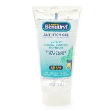 Benadryl Anti Itch Camphor Cooling Gel For Kids Travel Size Anti Itch Itch Benadryl