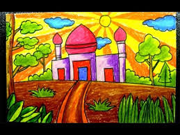 Anak anak tk ini memang hebat Gambar Masjid Untuk Lomba Mewarnai Anak Tk Ada Lomba