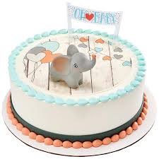 Oh Baby Elephant Decoset Cake Decoration Walmart Com