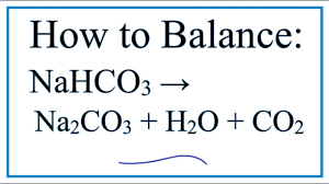 Type Of Reaction For Nahco3 Na2co3 H2o Co2 Youtube