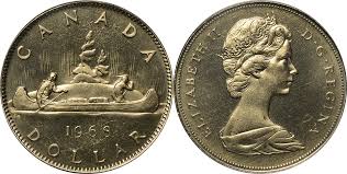 Coins And Canada 1 Dollar 1968 Canadian Coins Price