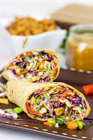 Thai Erdnuss Wraps Gesunde Rezepte Rezepte Wraps Rezept Gesunde Rezepte