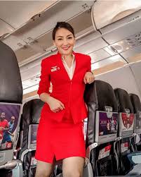 Simak terus rincian gaji pramugari per bulan lion batik air asia citilink & garuda indonesia. Seragam Pramugari Air Asia Server Gambar Myuniform Xyz