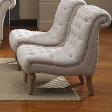 emerald home furnishings hutton nailhead fabric slipper chair armless accent chair emerald home furnishings linen accent chairs