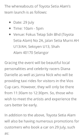 Cycle & carriage bintang bhd. Collaboration With Toyota On 29 7 2017 Skin Cliniq