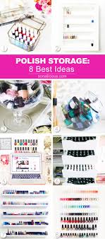 I love my nail polish rack. 8 Nail Polish Storage Ideas That Are Secretly Awesome