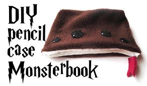 Monsterbook Pencil Case Harry Potter Youtube Haekling