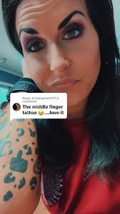 Replying to @hangman5711 yep hidden message within my leopard print good  eye #goodeye #hiddenmessage #leopardprint #wonderedifanyonewouldnotice #fu  #tattoo #middlefingertattoo