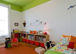 Creative Ideas For High Ceilings Painted Ceiling Colorful Kids Room Kids Room Design