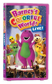 5.0 out of 5 stars. Barney S Colorful World Live Vhs Buy Online In Suriname At Suriname Desertcart Com Productid 46186328