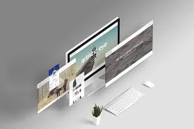 Download Free Isometric Top View Web Mockup Psd Creator Creativebooster