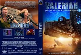 Film Valerian And The City Of A Thousand Planets 2017 Valerian And The City Of A Thousand Planets 2017 Dvd Custom Cover Valerian Dvd Cover Design Custom Dvd